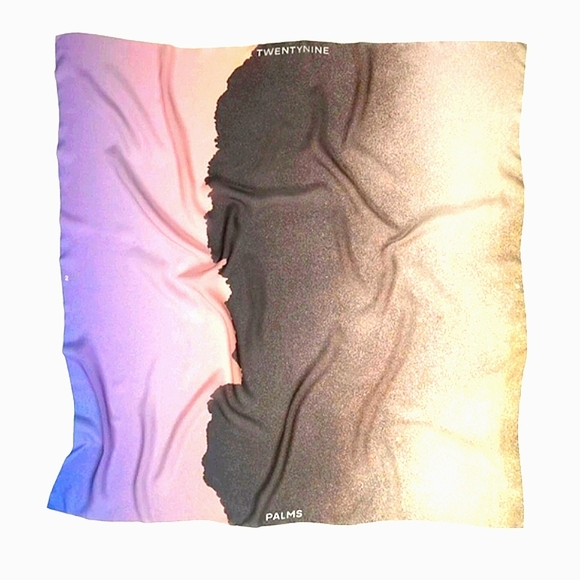 [Twentynine Palms]  Gradient Chiffon Scarf 35" X 35" - Picture 1 of 8